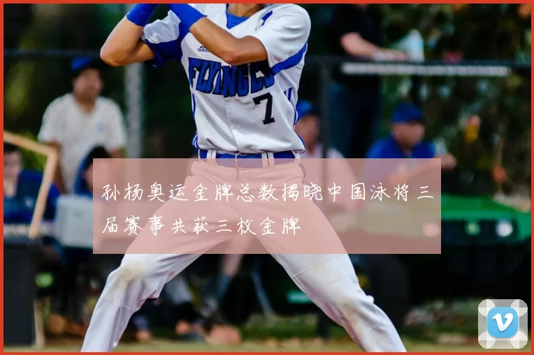 孙杨奥运金牌总数揭晓中国泳将三届赛事共获三枚金牌